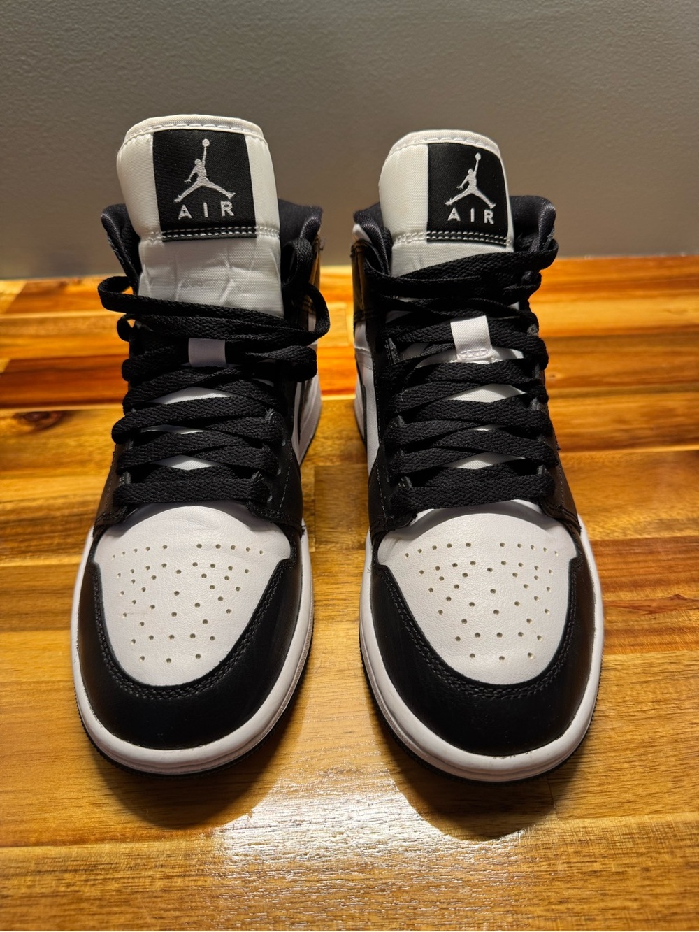 Jordan Women’s High-Top Sneakers - Black & White - Picture 6 of 12